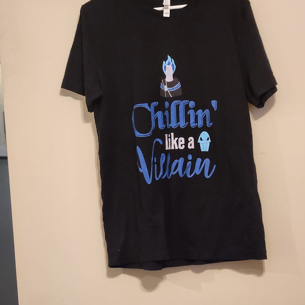 Bella Canvas Black Tee Hades Hercules Disney Villains